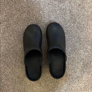 Dansko Black Clogs